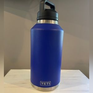YETI 64 ounce Rambler with chug cap